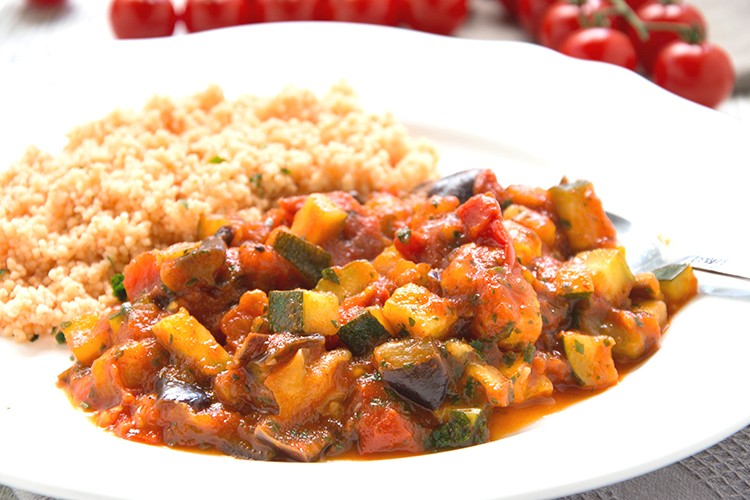 Ratatouille mit Couscous