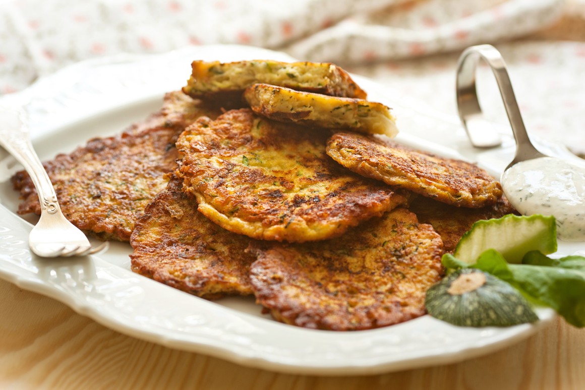Zucchini-Frikadellen