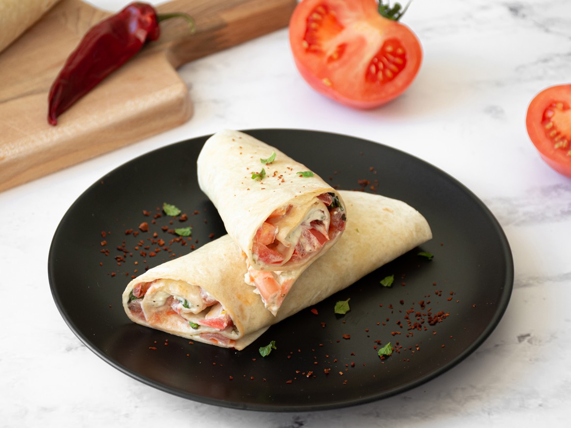 Pikante Tomaten-Tortillas