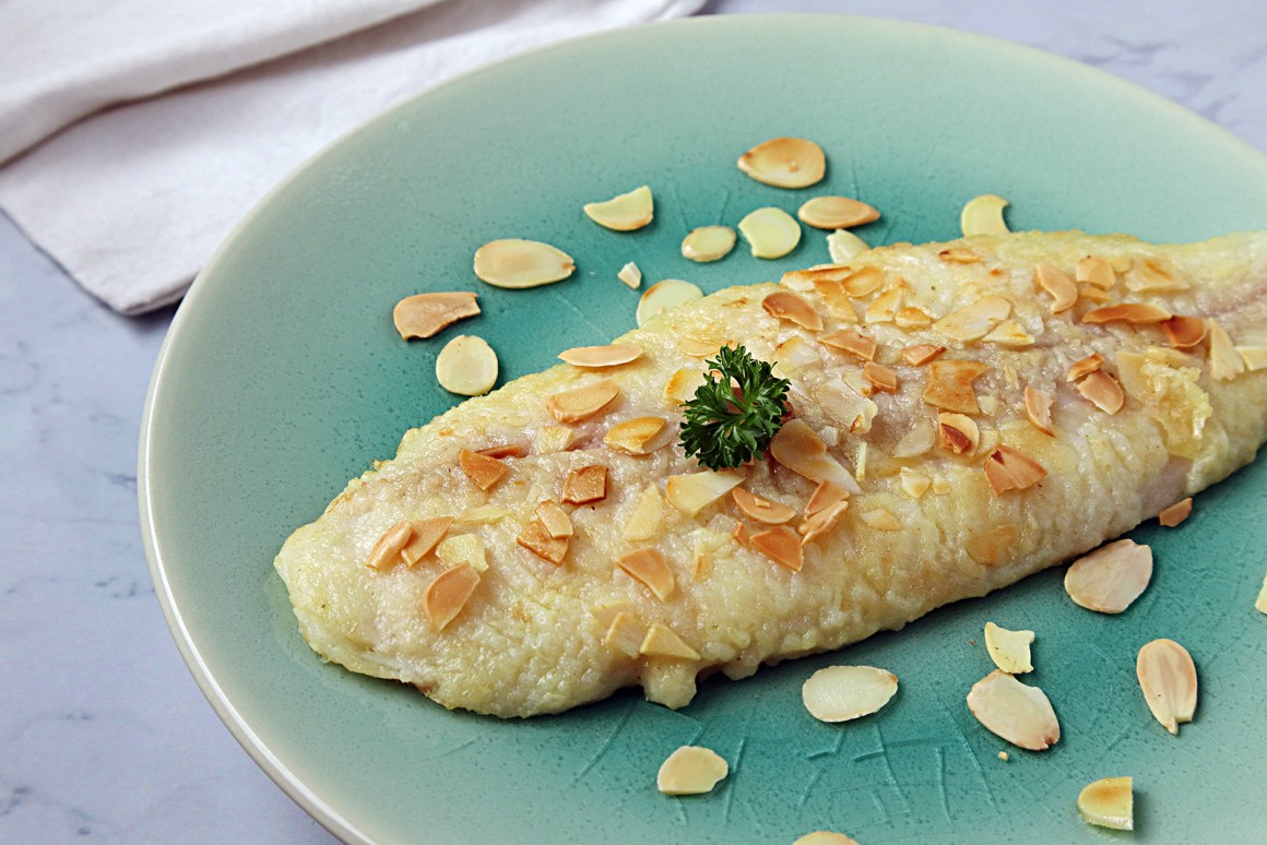 Fisch mit Mandeln