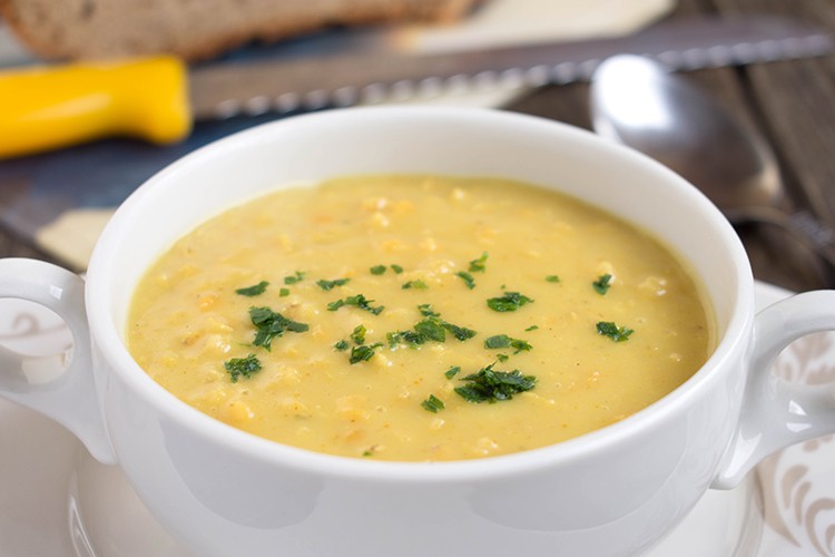 rote Linsen-Suppe