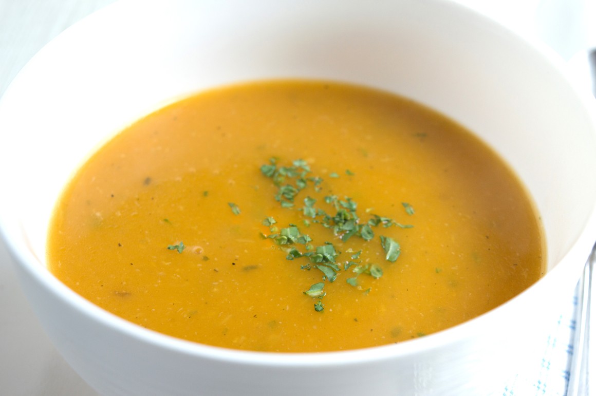 Kürbiscremesuppe