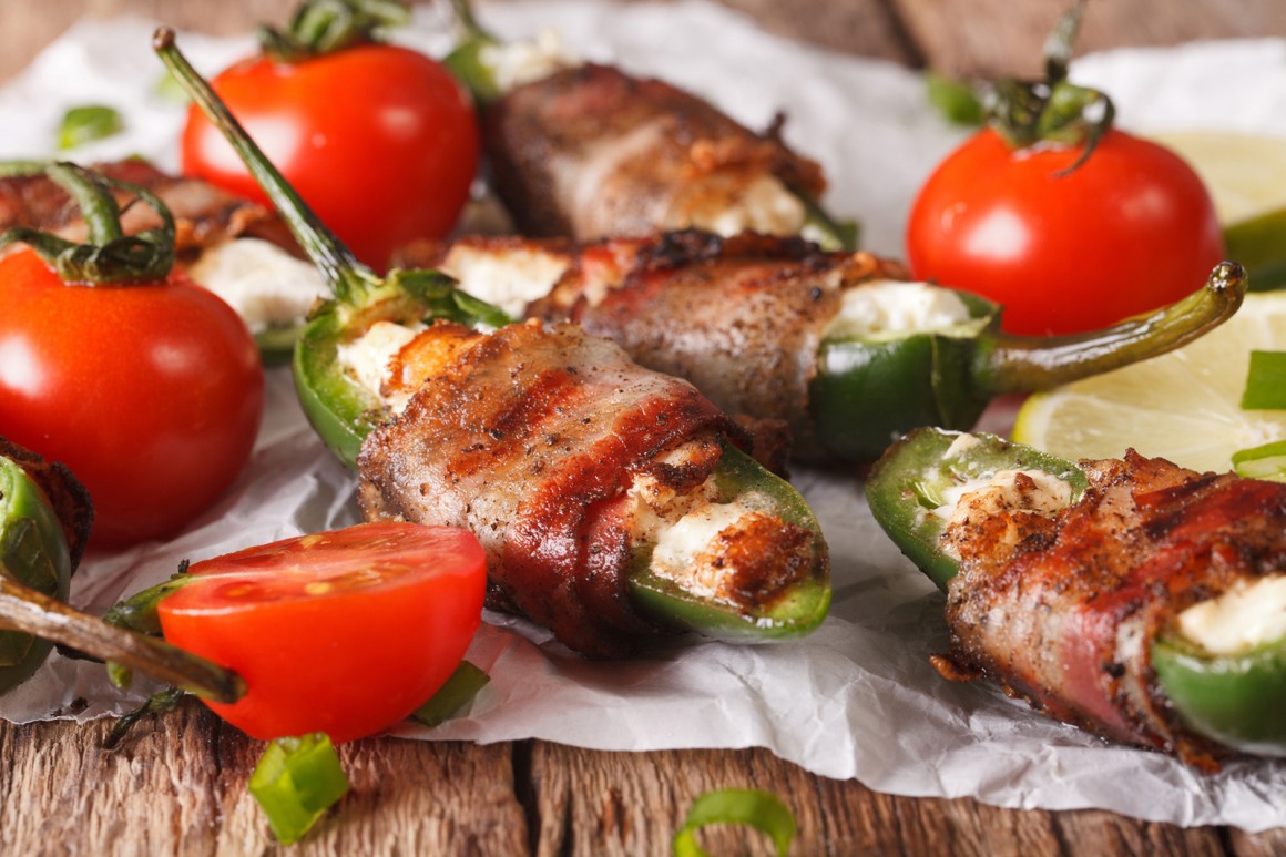 Gegrillte Jalapeno Poppers