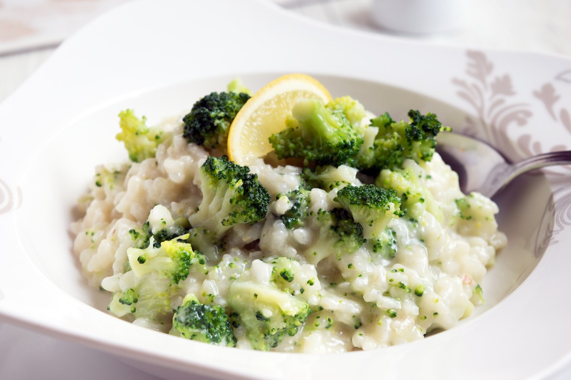 Brokkoli-Zitronen-Risotto