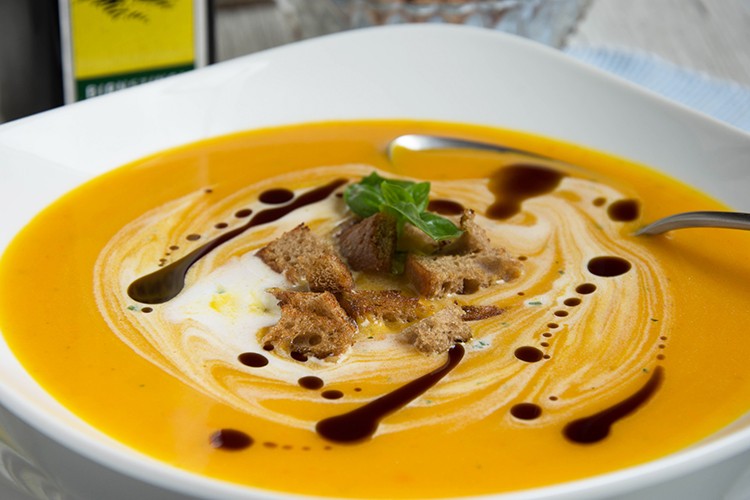 Kürbissuppe