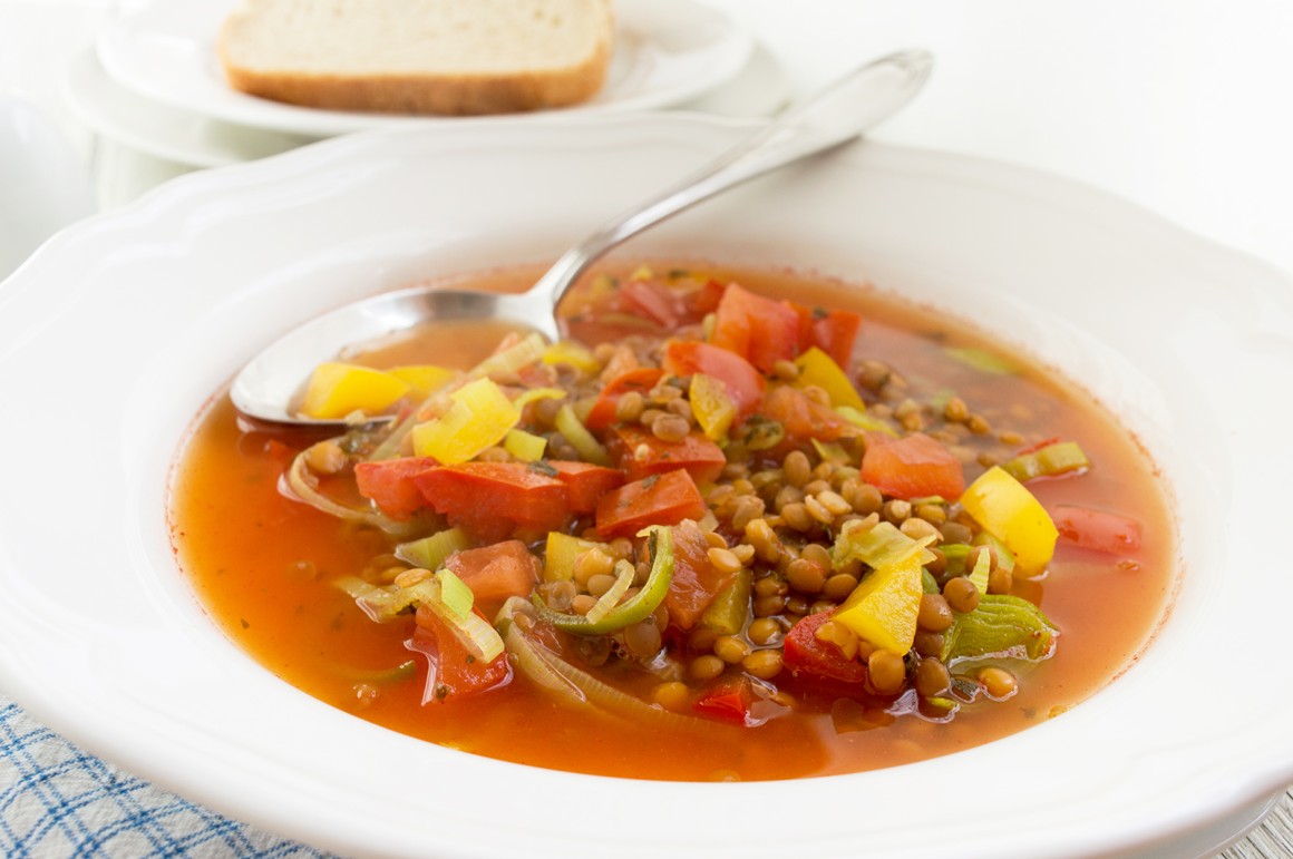 Linsensuppe
