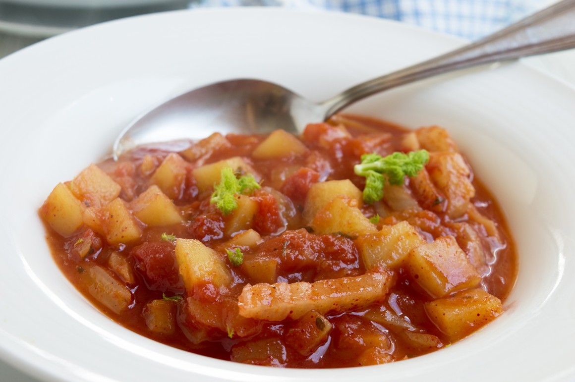 Tomatensuppe mit Fenchel
