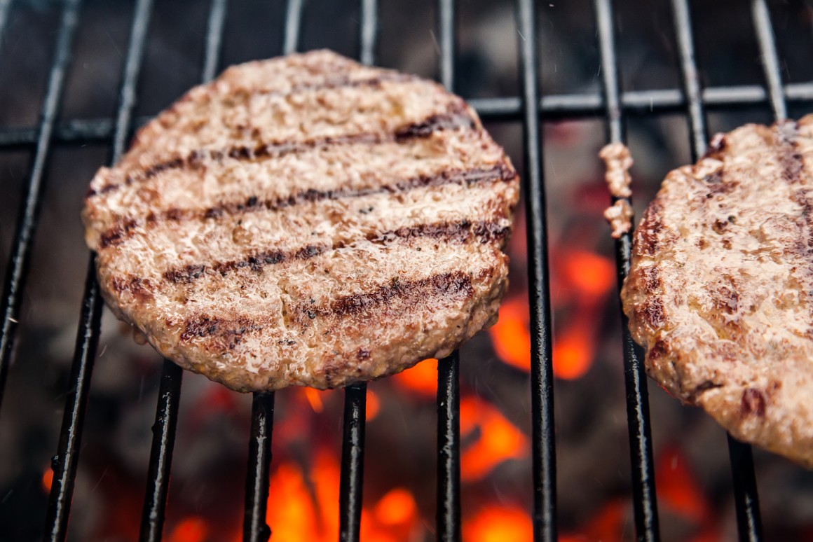 Burger Patties vom Grill