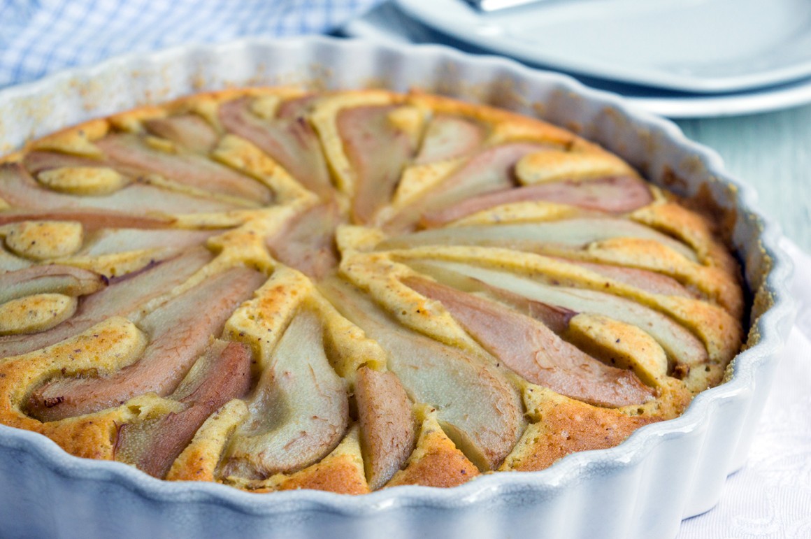 Birnen-Ingwer-Kuchen - Rezept