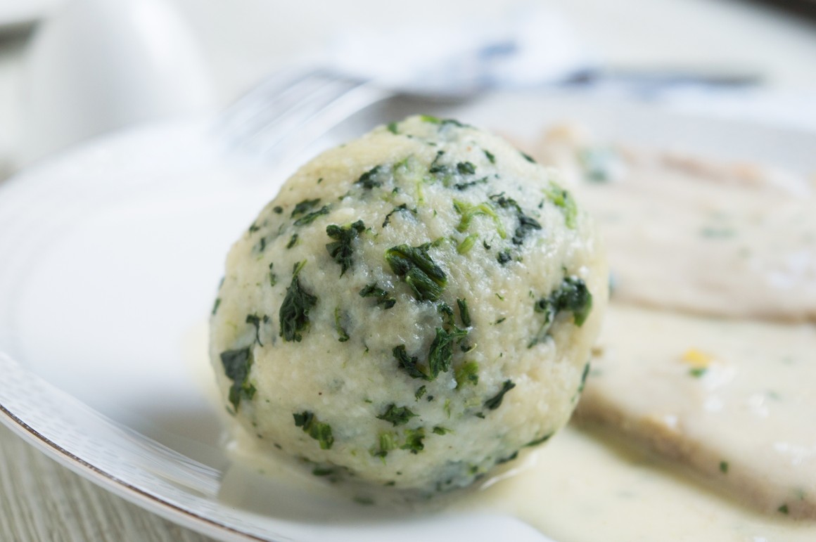 Vollkorn Spinatknödel