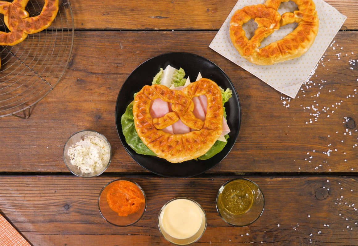 Waffeleisen Brezel