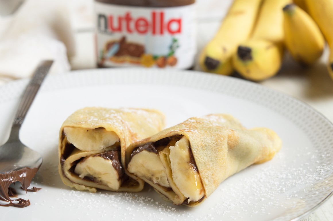 Crêpes mit Nutella