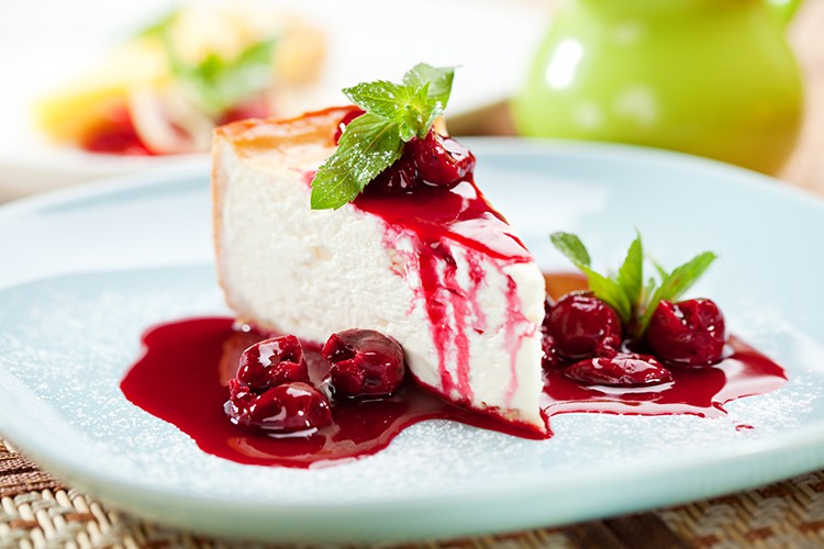 Käsekuchen ohne Boden
