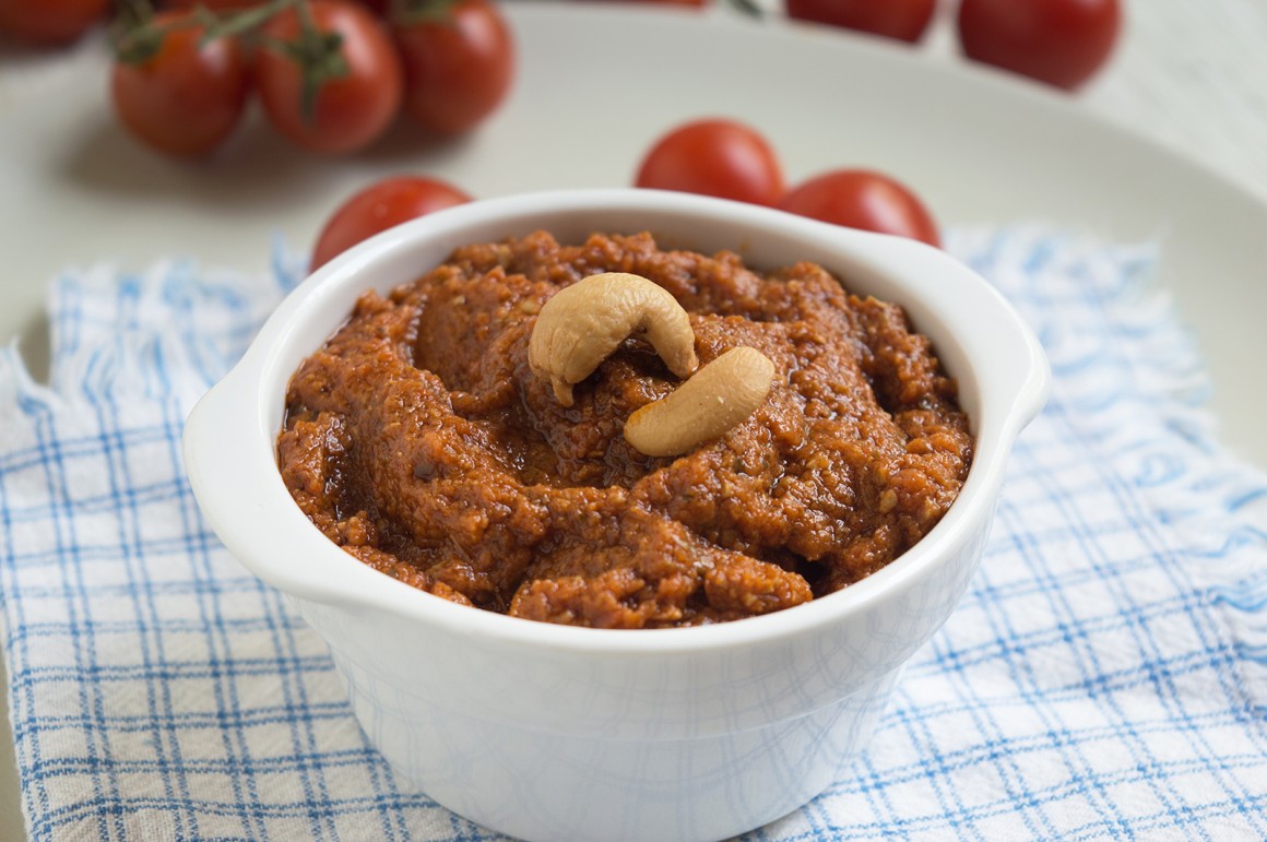 Rohköstlicher Tomaten-Aufstrich