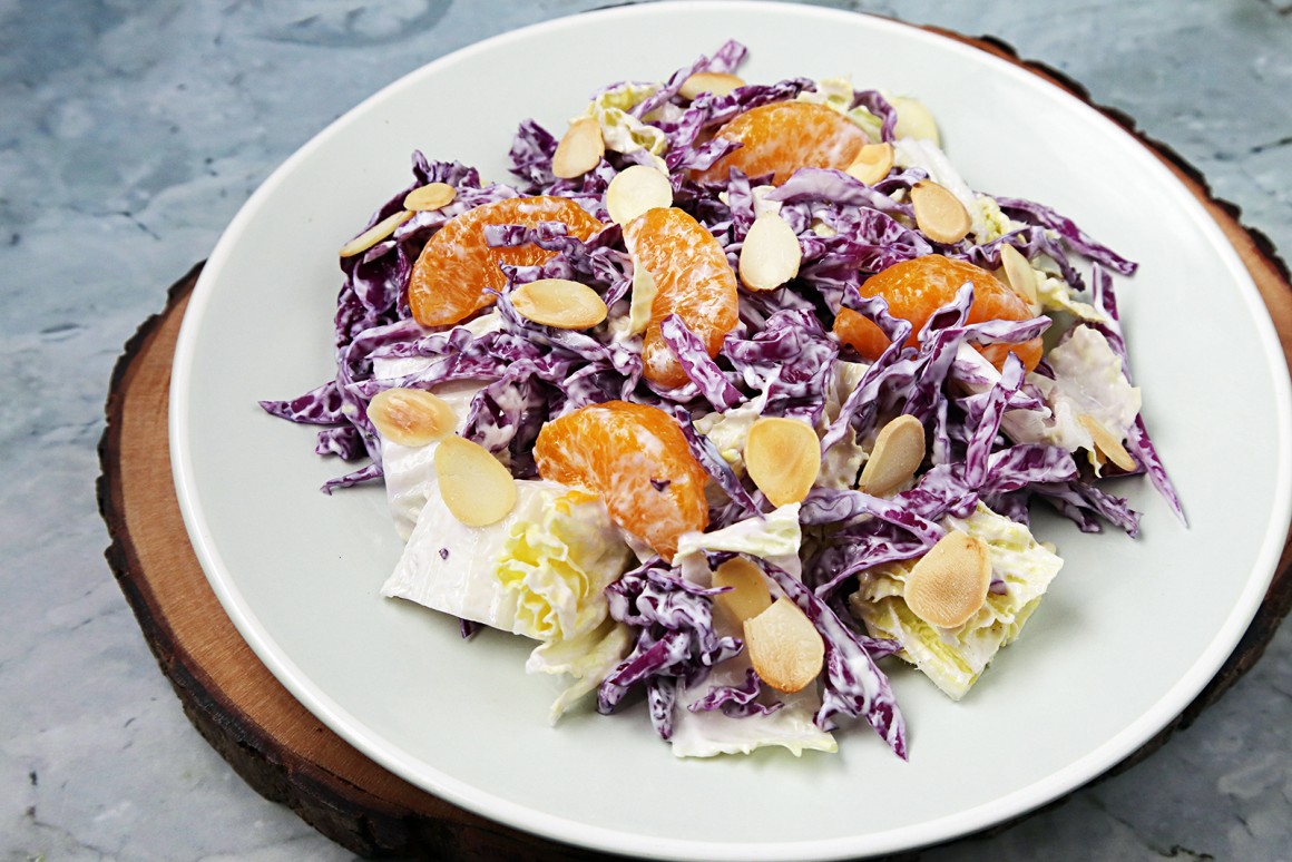 Radicchiosalat mit Orange