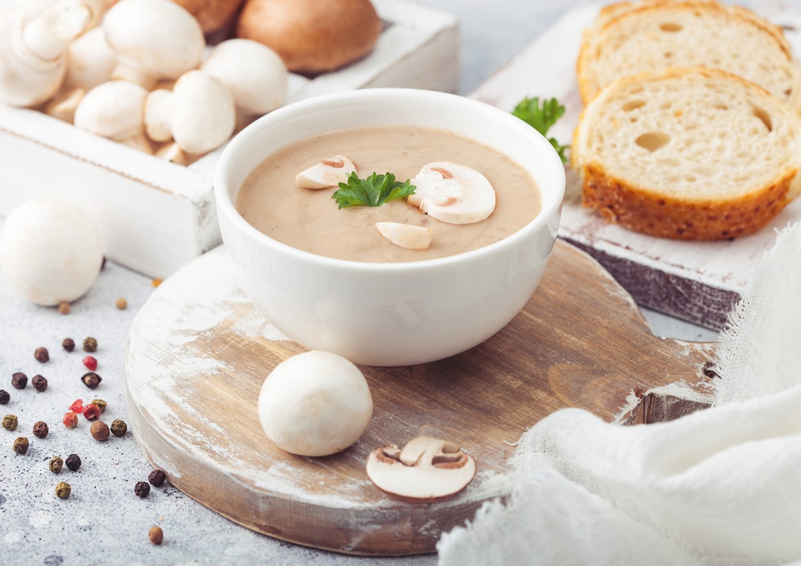 Pilzrahmsuppe