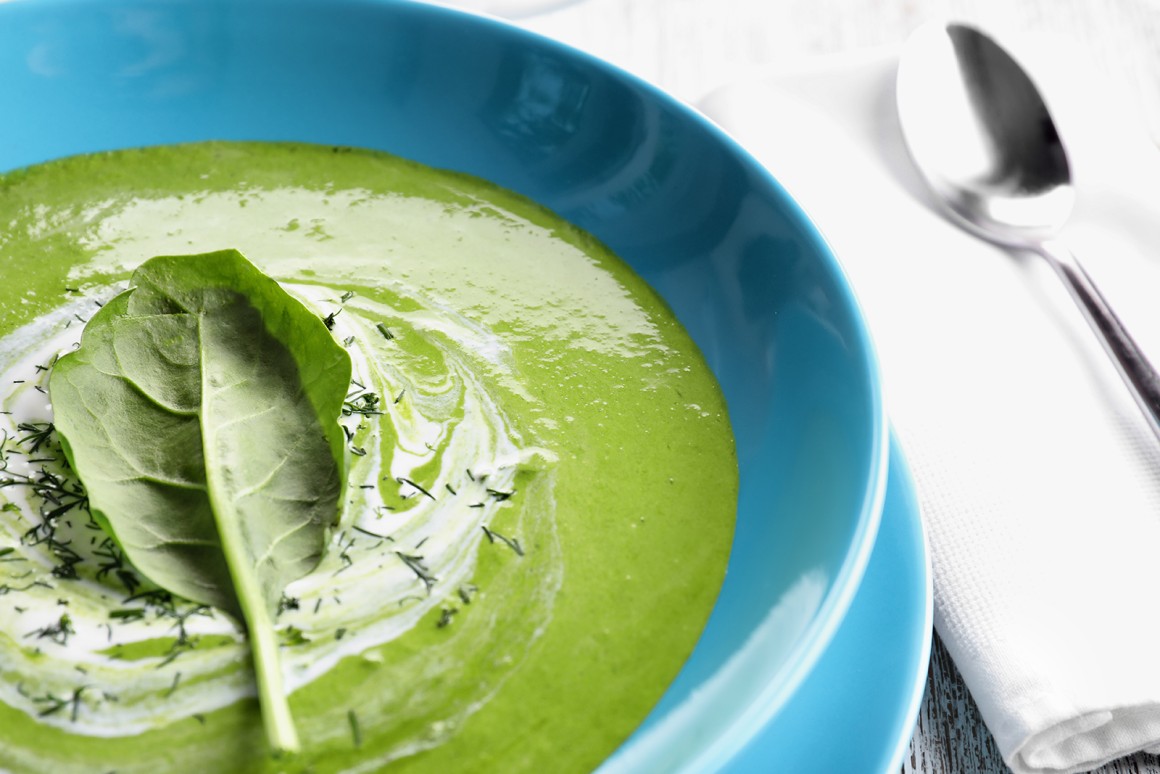 Spinatcremesuppe - Rezept