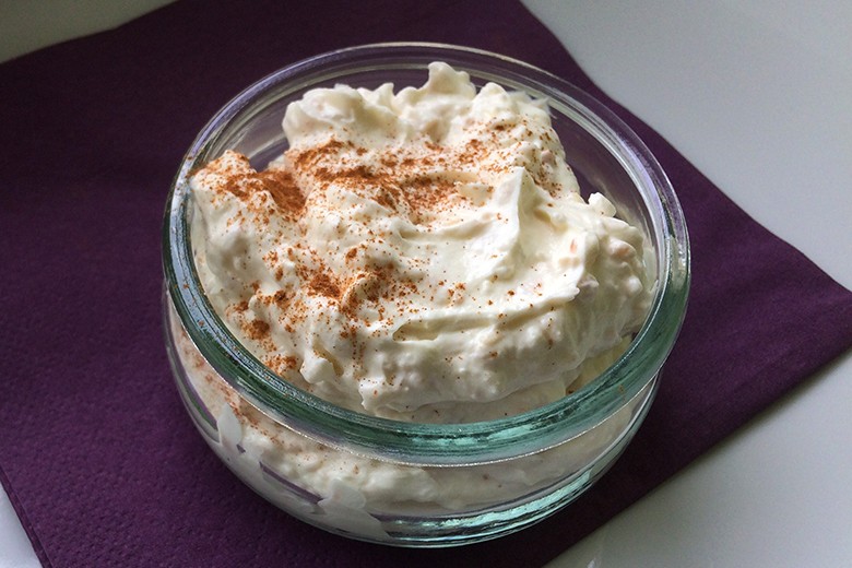 Quarkcreme mit Kokos