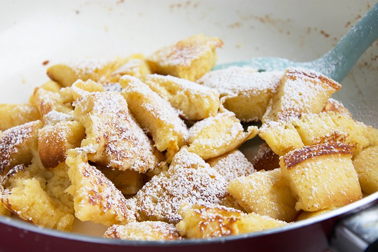 Fruchtiger Bananenschmarren