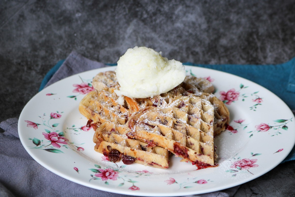 Herzwaffeln zum Muttertag