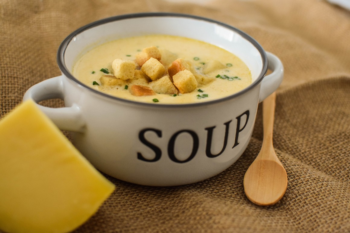 Gouda-Käsesuppe
