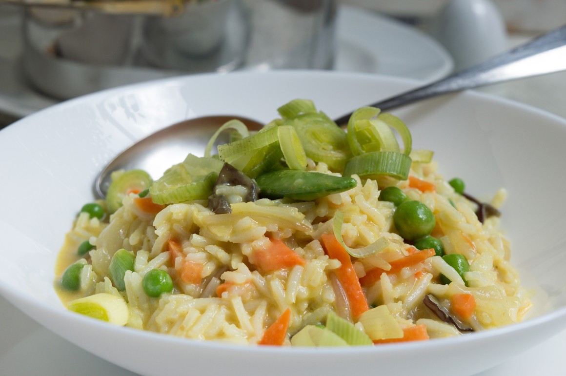 Schneller Curry-Reis