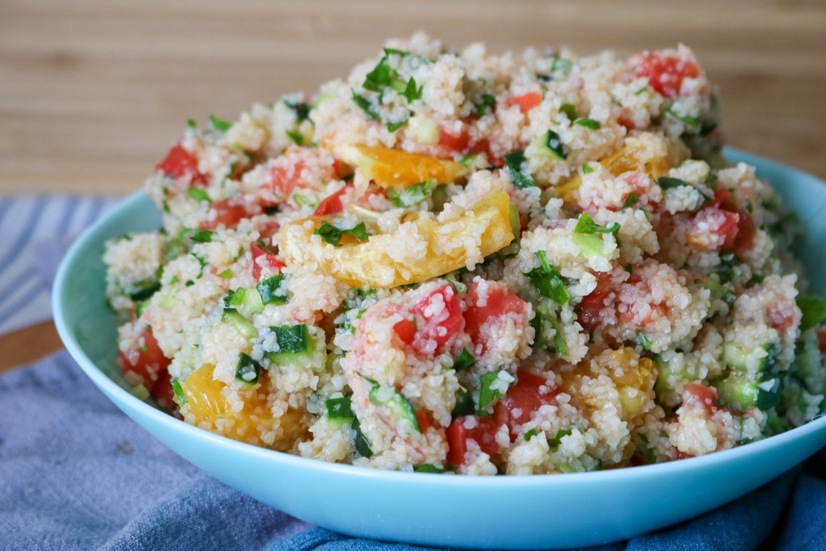 Fruchtiges Orangen-Tabouleh