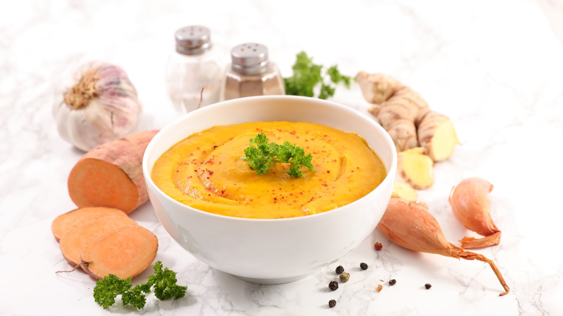 Süßkartoffel-Suppe