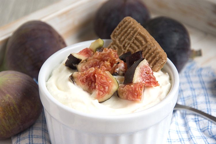 Feigendessert mit Spekulatius