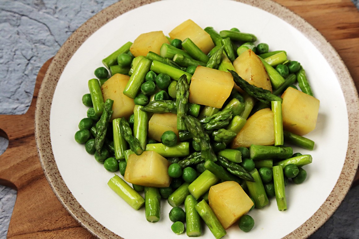 Spargel-Kartoffel-Pfanne