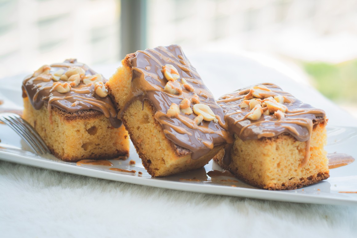 Erdnusskuchen