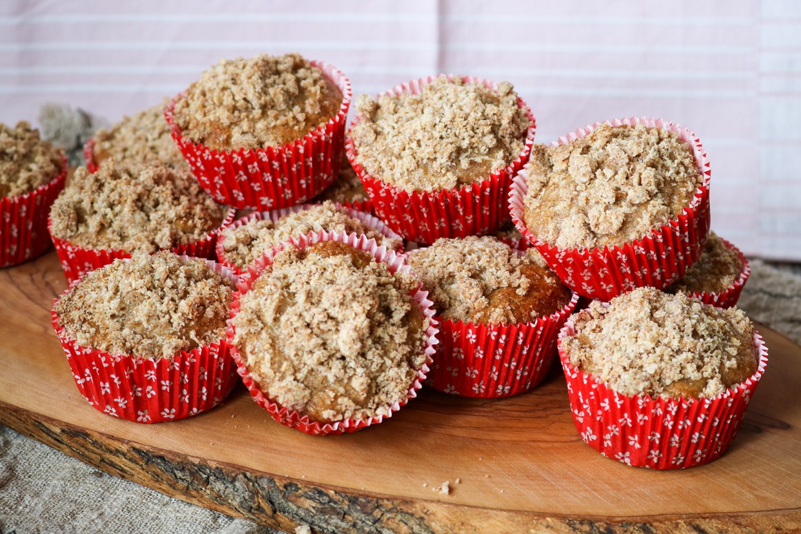 Vegane Orangenmuffins - Rezept
