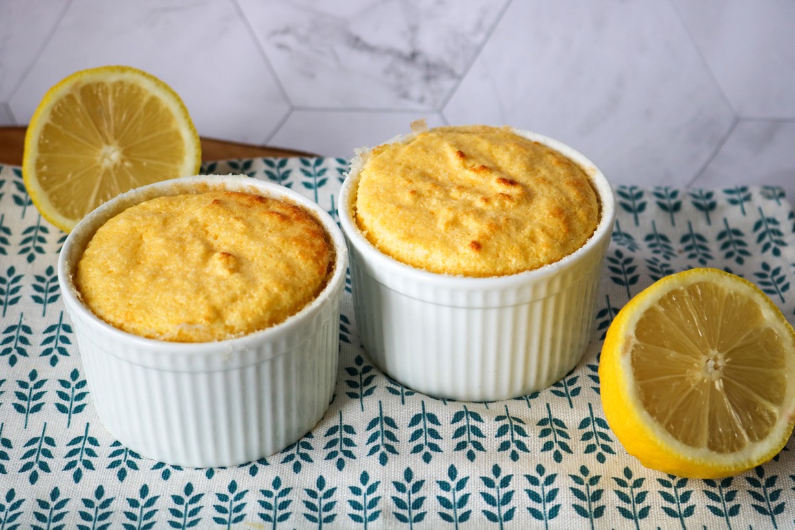 Zitronensoufflé