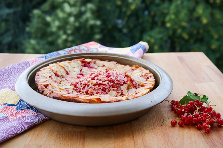 Johannisbeer-Mandel-Clafoutis