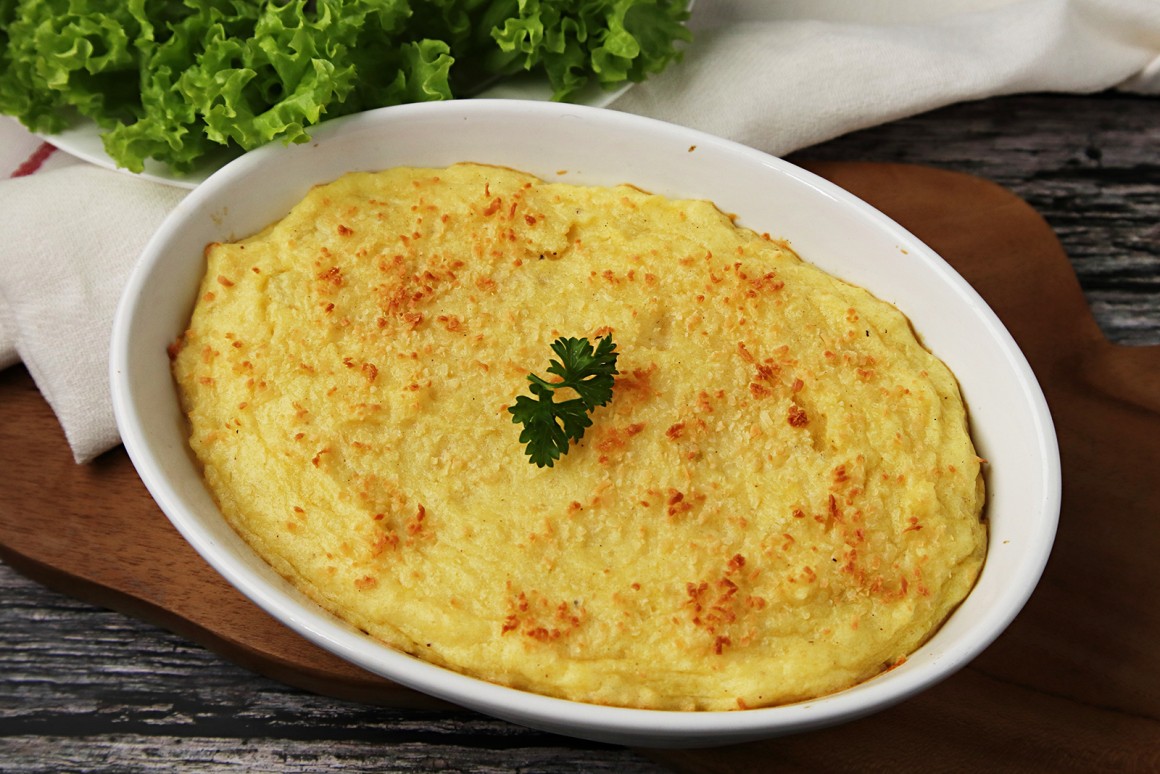 Kartoffelbrei mit Ei