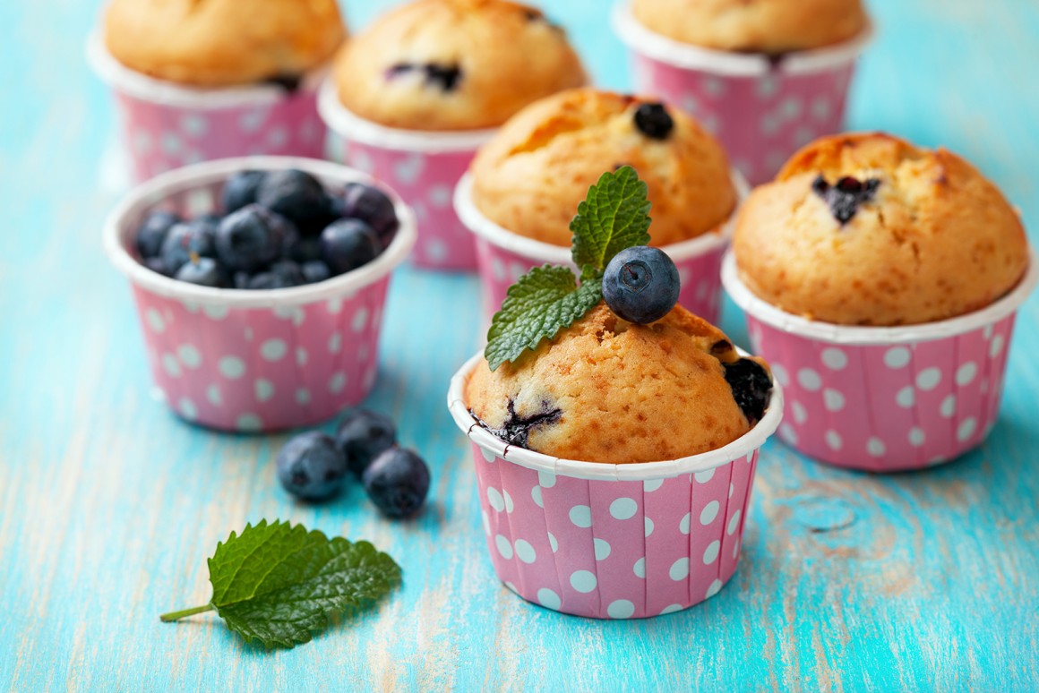 Blaubeer-Muffins