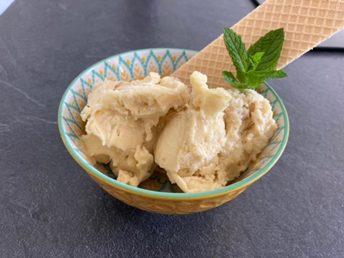 Blitzschnelle Bananen-Eiscreme