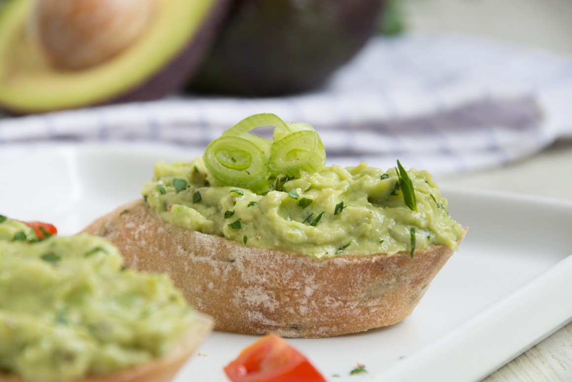 Guacamole mit Frischkäse