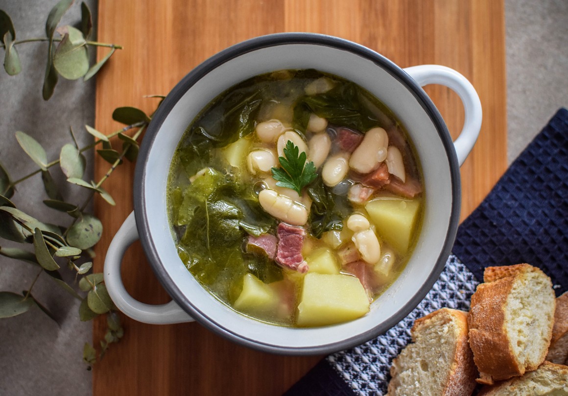 Galicische Bohnensuppe