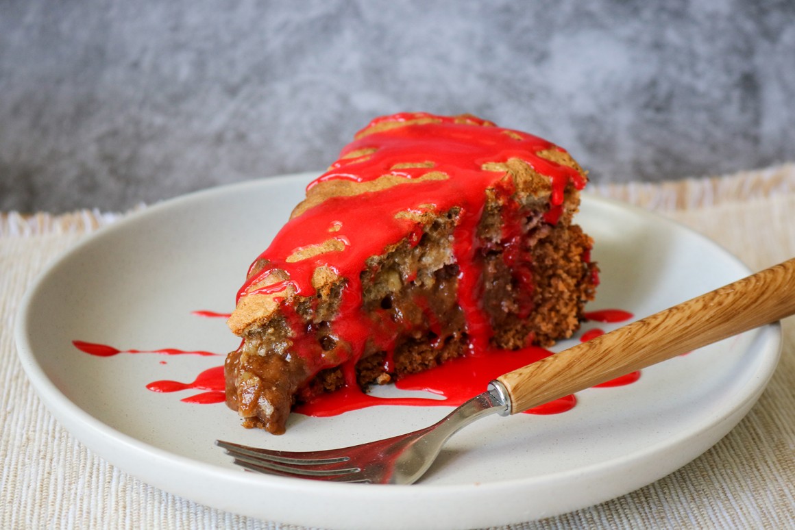 Kirschkuchen mit Kirschguss