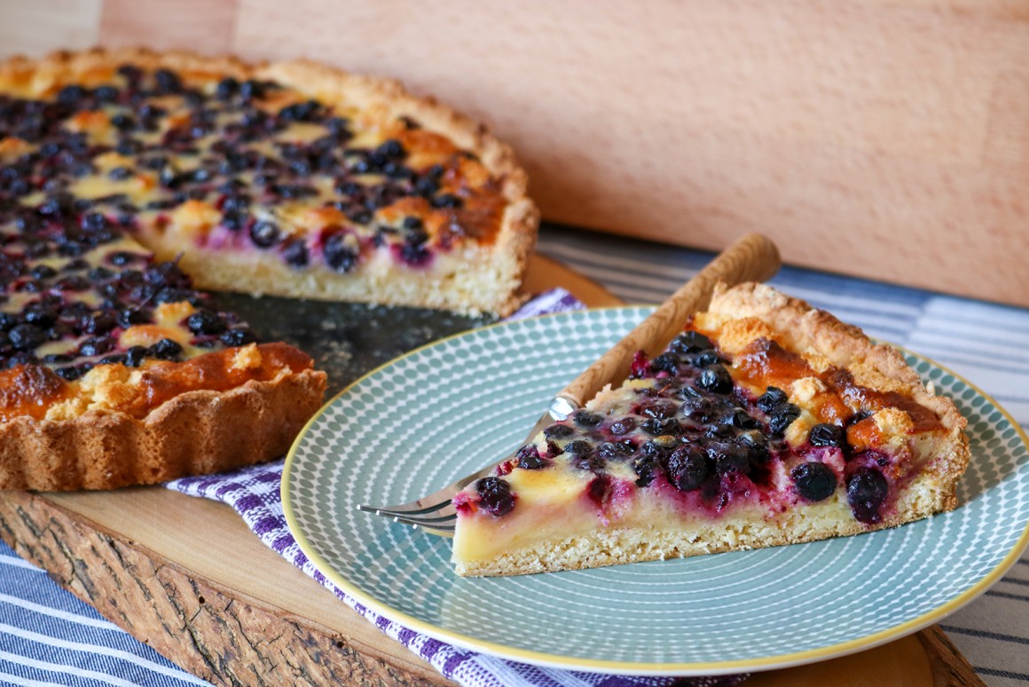 Mürbeteig Heidelbeerkuchen