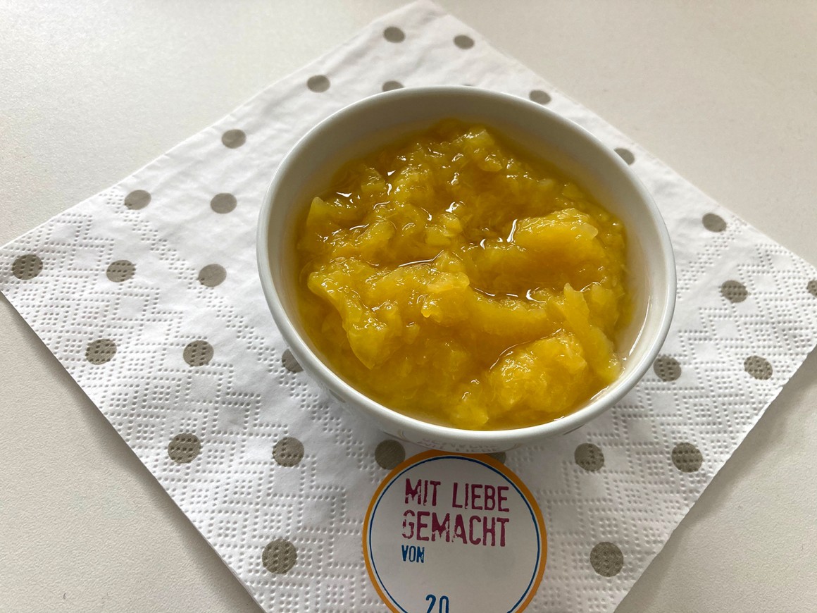 Pfirsichsorbet
