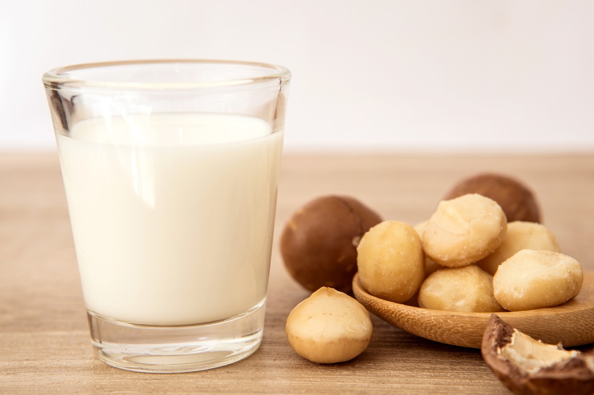 Macadamianussmilch