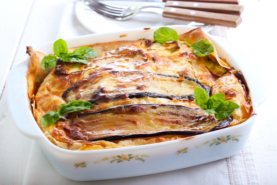 Lasagne mit Aubergine