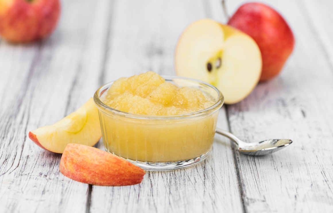 Apfelkompott mit Apfelsaft