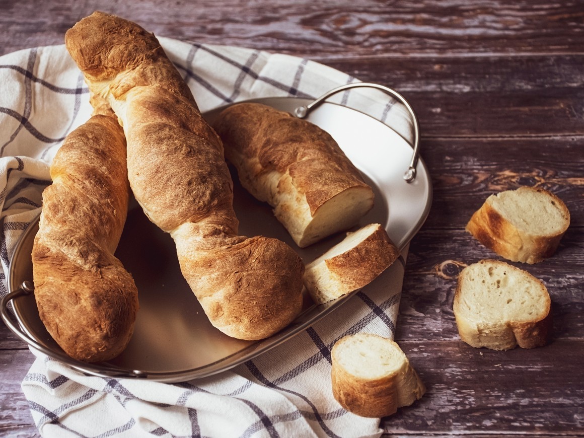Gedrehtes Baguette