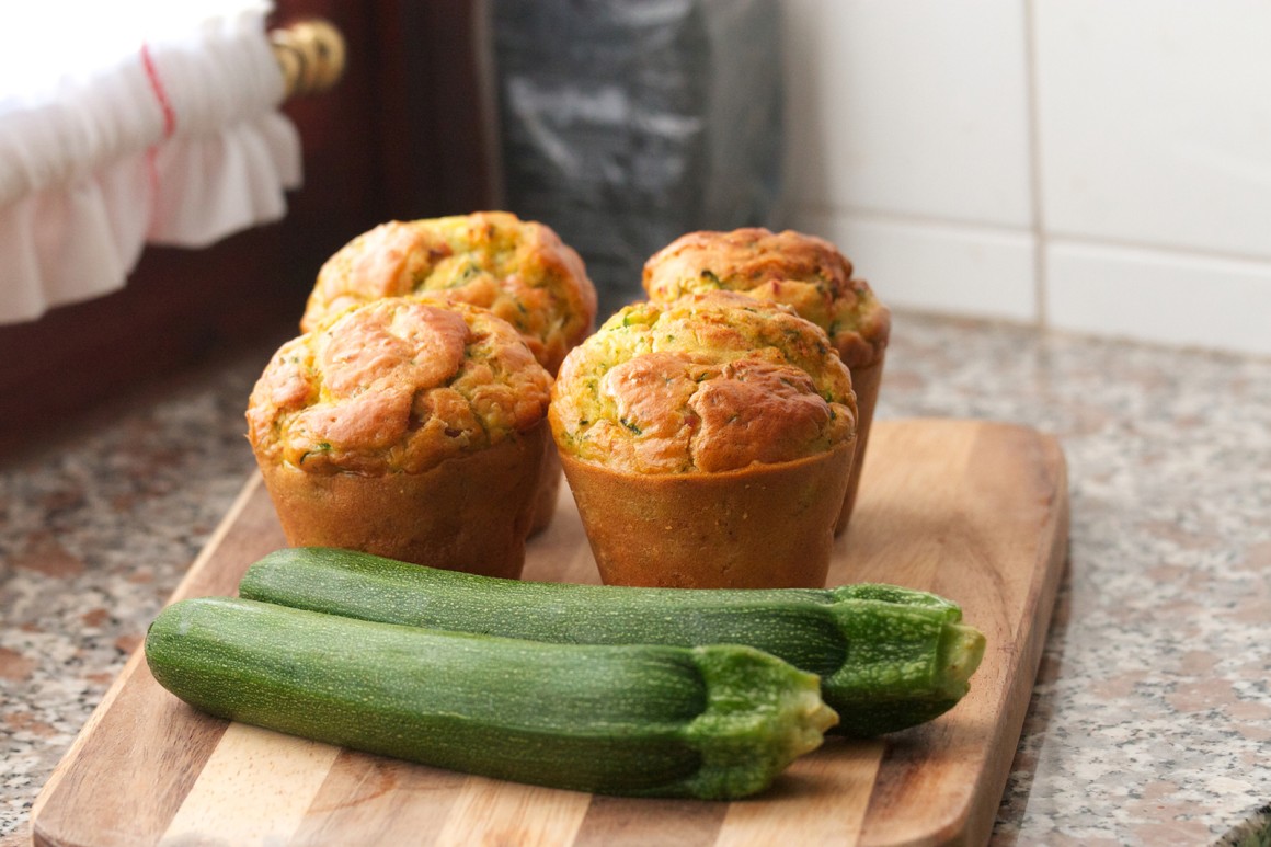 Süße Zucchinimuffins - Rezept