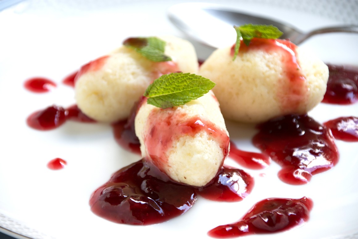 Grießklößchen mit Quark