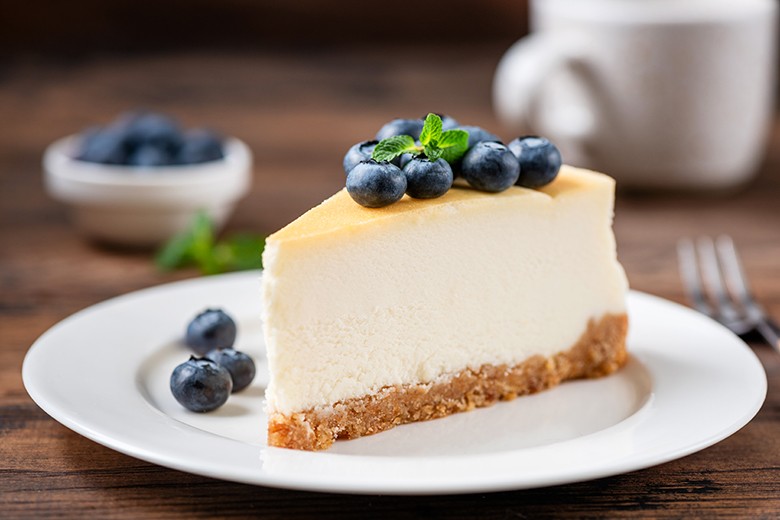 Blaubeer-Frischkäse-Torte