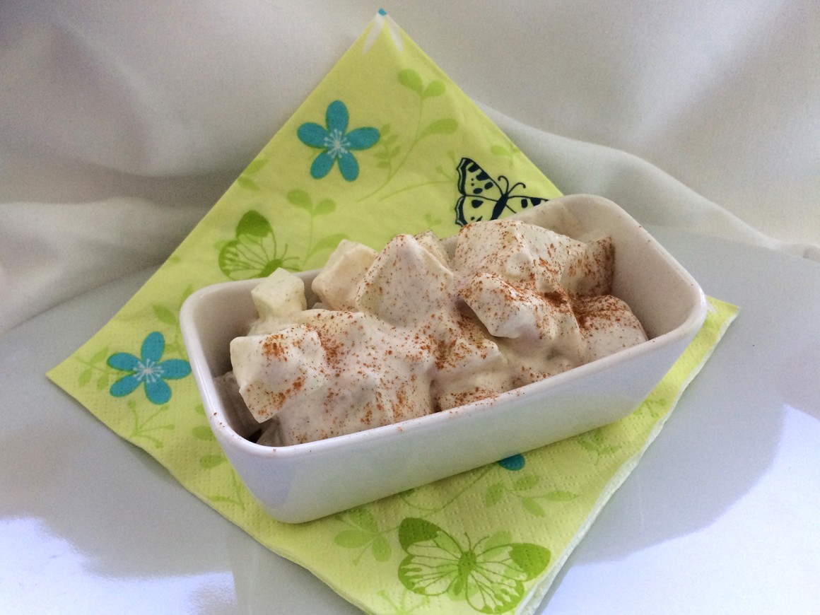 Melone in Zimtcreme